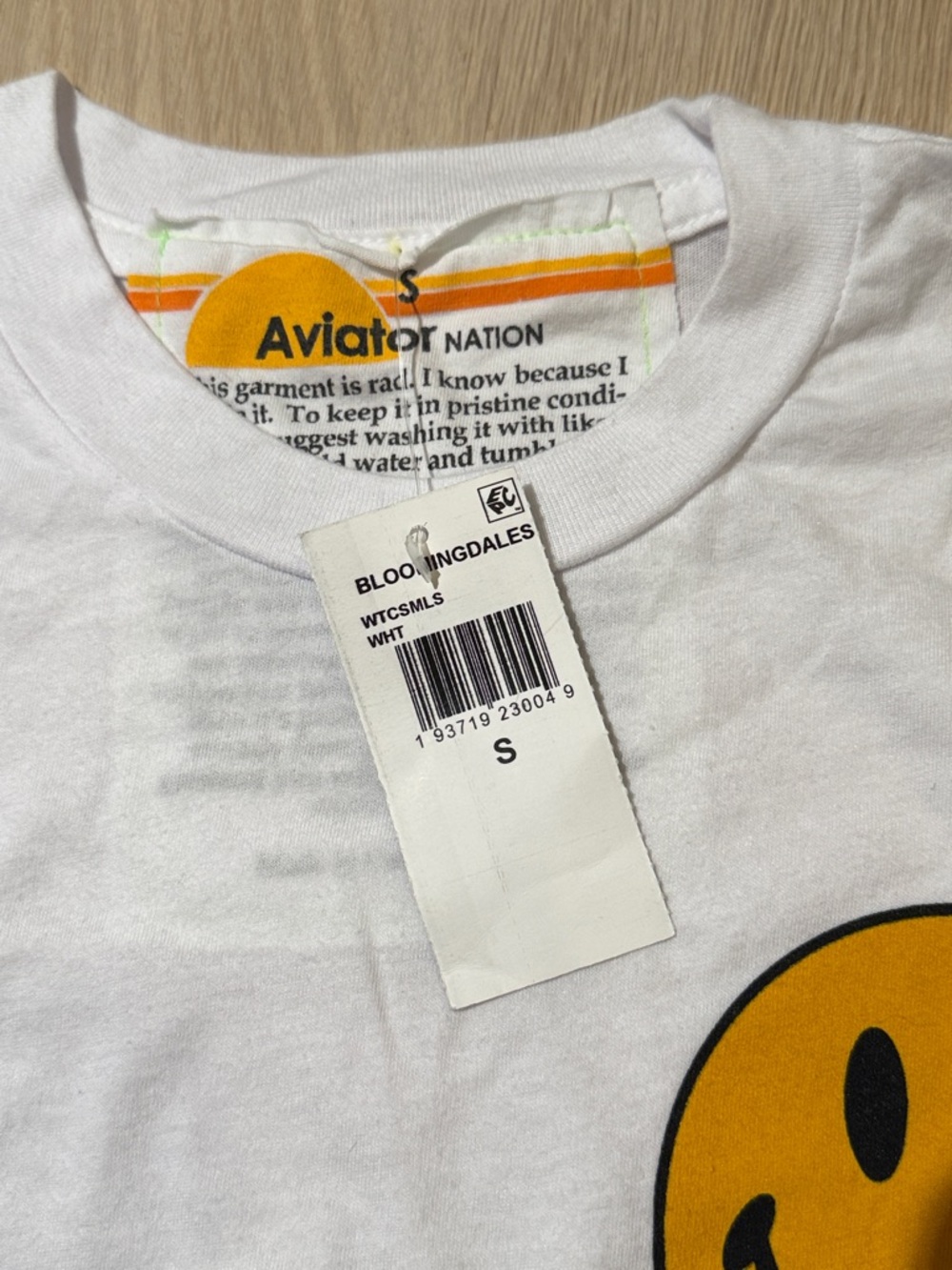 Aviator Nation smiley face tee - Picture 2 of 3